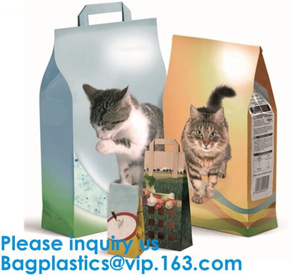 Pet Treat Food Pouch BAGS,Bath Salts Fishing Baits Garden & Building supplies STAND UP POUCHES SIDE GUSSET BAGS FLAT BOT
