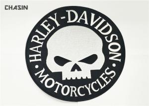 Wholesale Round Twill Motorcycle Biker Patches Vintage Style Motorcycle Club Patches from china suppliers