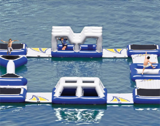 Hot Sale Waterproof PVC Inflatable Swim Buoy A Large Inflatable Floating Water Park