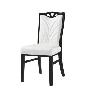 Wholesale high quality solid wood PU leather dining chair furniture from china suppliers