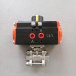 Rack Pinion Actuator DA-032 Double Acting Pneumatic Actuator For Valve