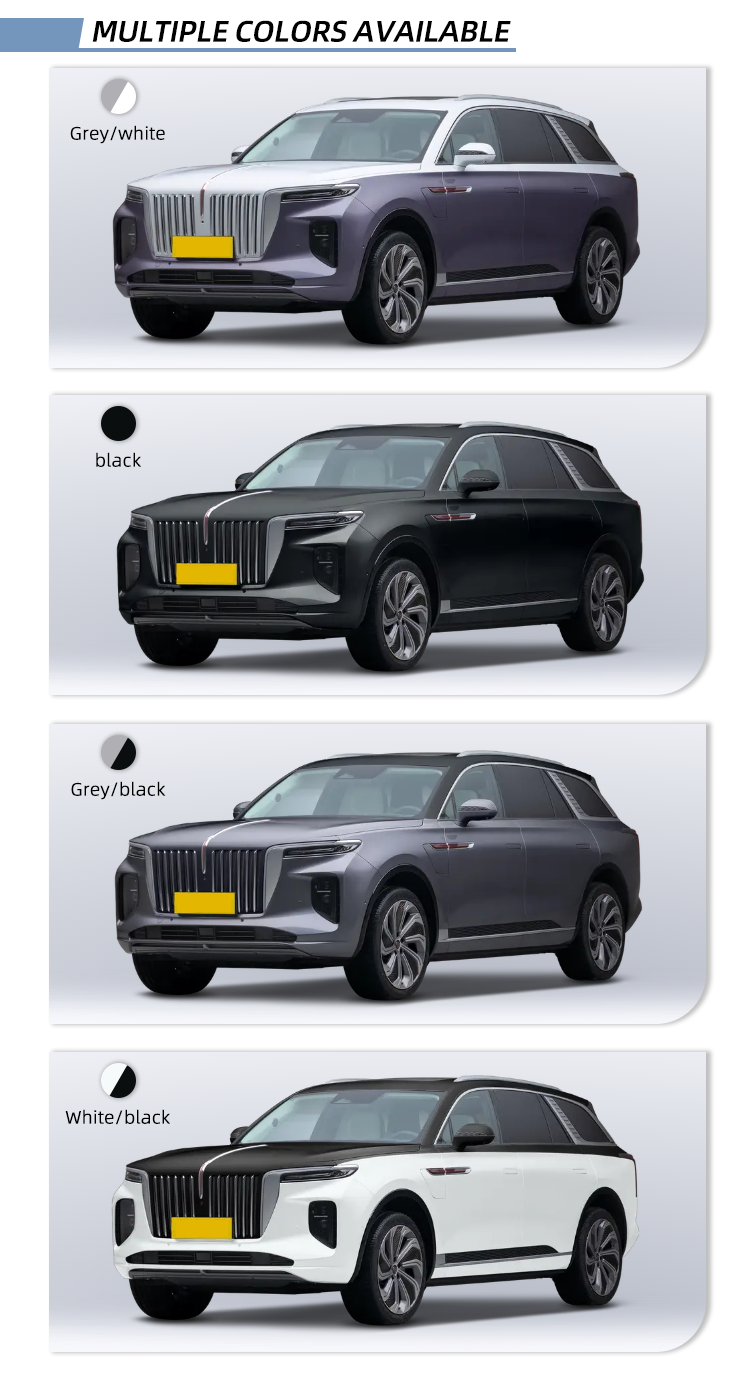 New car Spot China luxury executive grade pure electric SUV Hong qi E-HS9 made in China electric Car