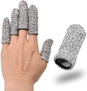 Wholesale Level 5 HPPE Reusable Cut Resistant Finger Cots 5g Anti Slip from china suppliers