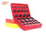 Durable O Ring Kit Box - G AS568 Standard 30 Dimensions 382 Pieces NBR 70 Black