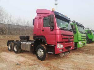 Wholesale 6x4 10 Wheeler Tractor Trailer Truck With German ZF Steering 400L Oil Tank from china suppliers