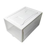 Kids Transparent Stackable Storage Shoe Boxes 38*26*20cm