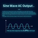 2000w 1440Wh Ac 110V/220V Pure Sine Wave Energy Station Portable Solar Power