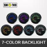 637 Series Digital Car Water Temp Gauge 52mm For 12V Vehicle