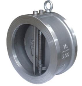 Wholesale Carbon Steel Cast Check Valve Wafer Ends Double Disc 100% Leak Proof Sealing from china suppliers