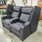 580mm Leather Recliner Sofa Family Power Electric Cinema Auditorium Chair