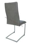 Anli PU Polyurethane Upholstered Stainless Dining Chair Livingrooom Chair