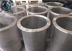 Wholesale Welded Wedge Wire Filter For Chemical / Environmental Protection Industry from china suppliers