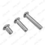 DIN Standard Half Round Head Stainless Steel Solid Semi Tubular Rivet in Custom