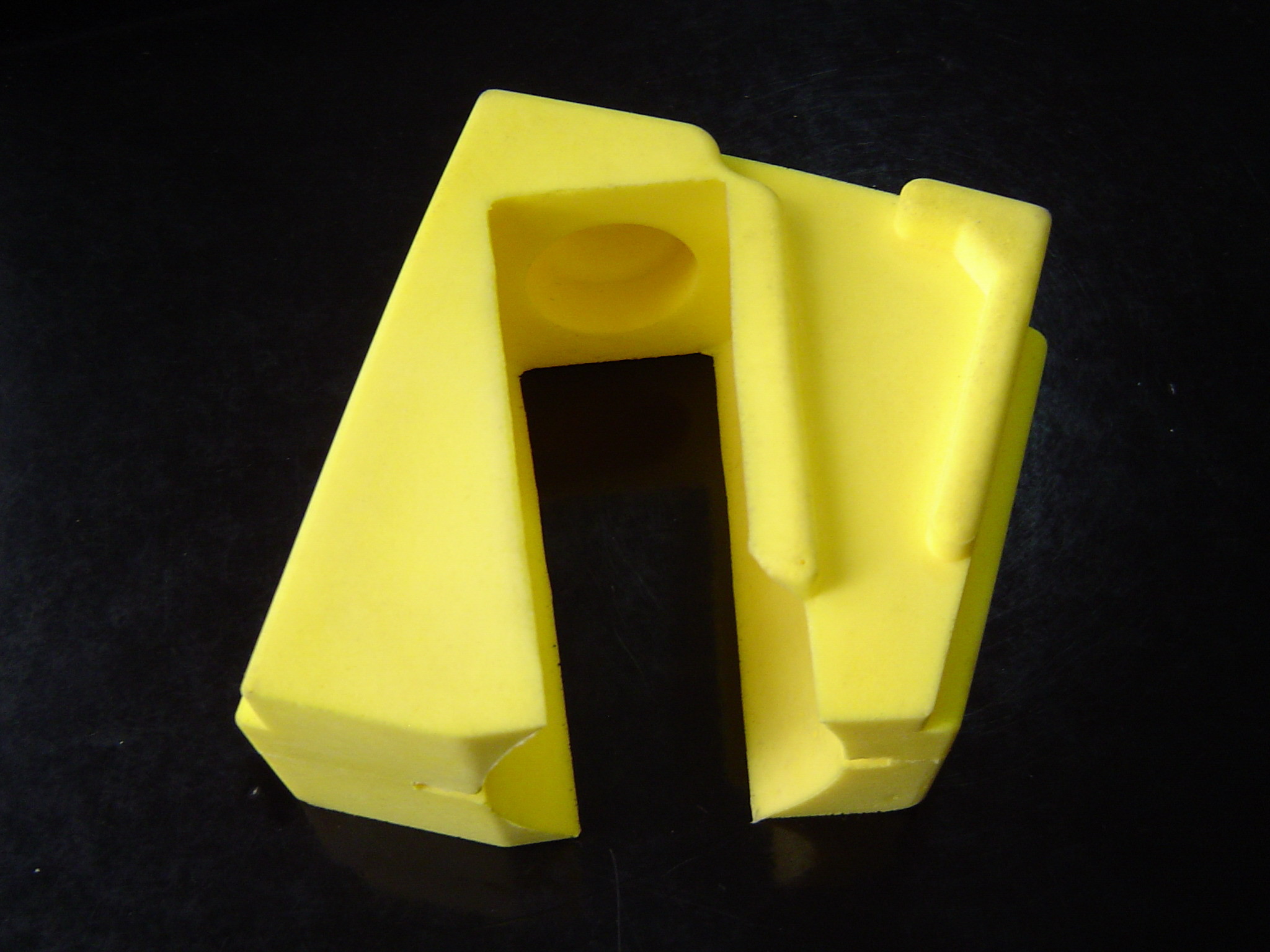 Reaction Injection Molding polyurethane foam for abnormal shape products