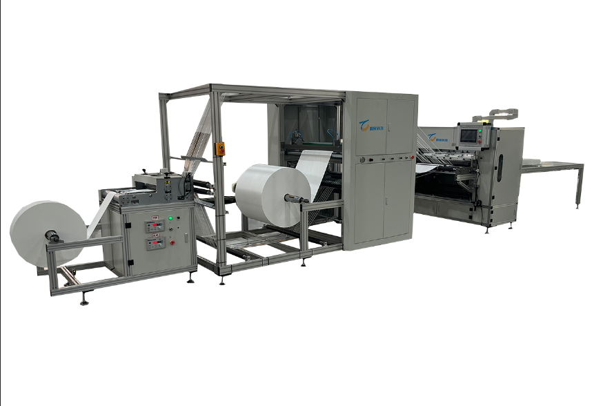Clapboard Pleating Hepa Glass Fiber Machine Filter Paper Folding Machine with Partition