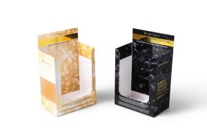 Wholesale Gloss Skincare Cosmetic Display Carton Boxes CCNB Corrugated Board Material from china suppliers