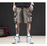 No Fading Eco Friendly Grey Men Streetwear Shorts S To 6XL Size