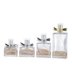 50 / 100ml Perfume Transparent Glass Custom Spray Bottle Thickened Cosmetic
