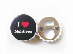Custom Kitchen Tool Promotion Gift Stainless Steel Fridge Magnet Beer Bottle