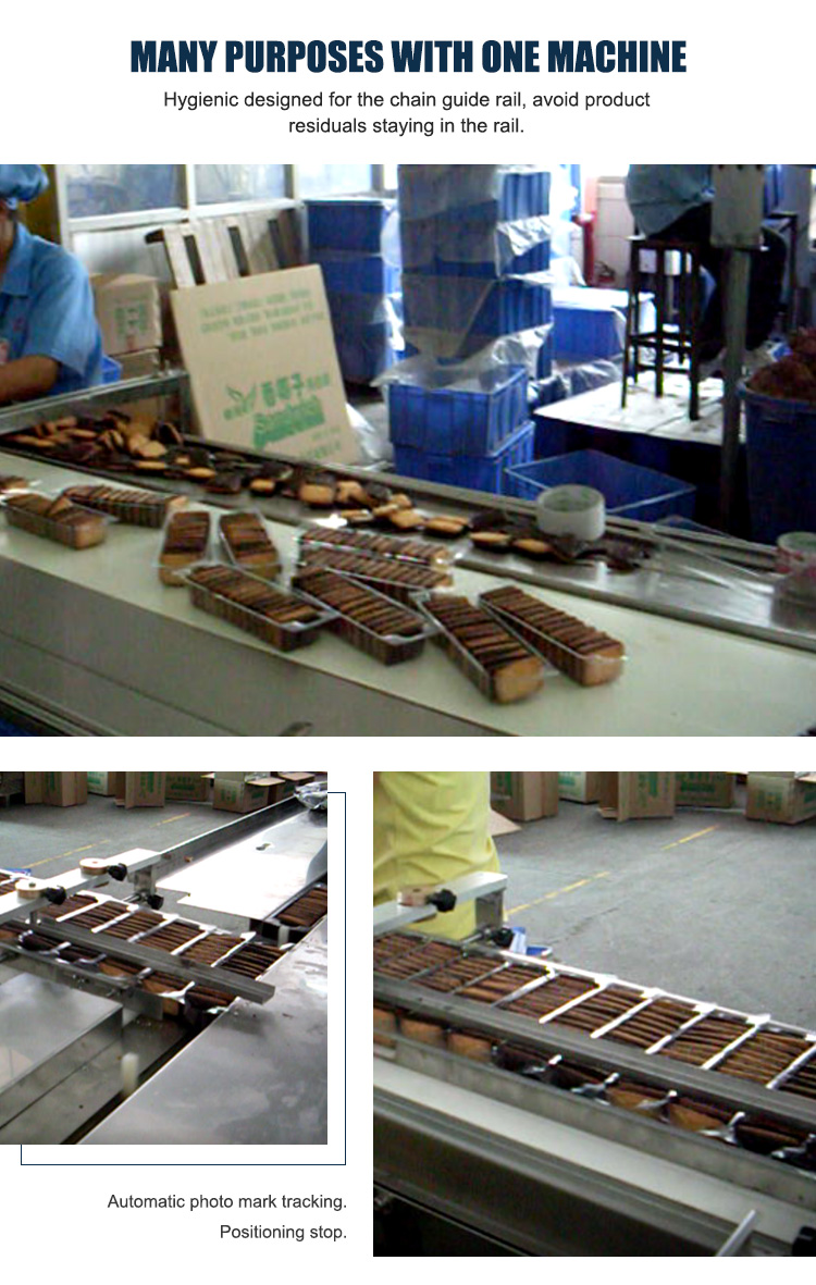 High Quality Customized Automatic Cookie Packing Machine Emballage Biscuit