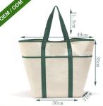 Factory Wholesale Reusable Shopping Bags New Fashion Large Black Tote Bag