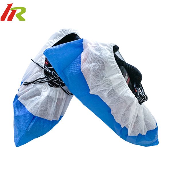 CPE Foot Cover Disposable Wear-resistant Bottom Waterproof Shoe Cover