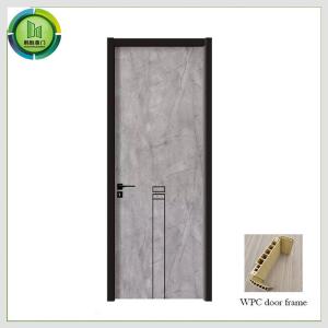 Wholesale Home Style UPVC Internal Doors Composite WPC Skin Bedroom Use from china suppliers