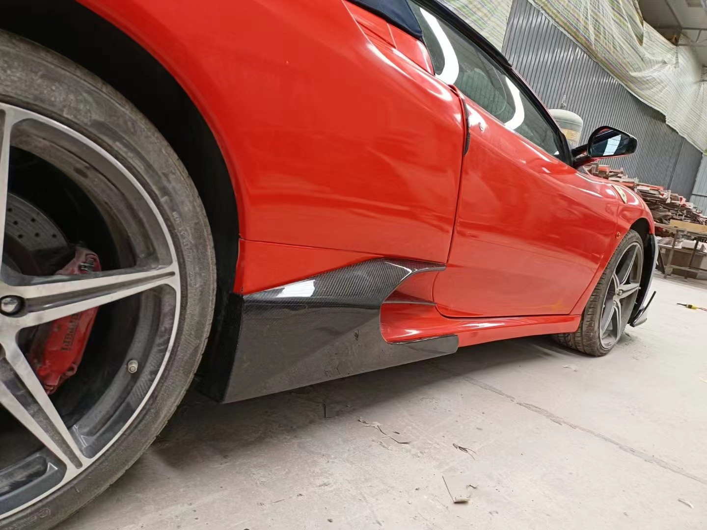 VORS Widebody F430 Body Kit 2005 - 2009 Ferrari F430 Spoiler Hood