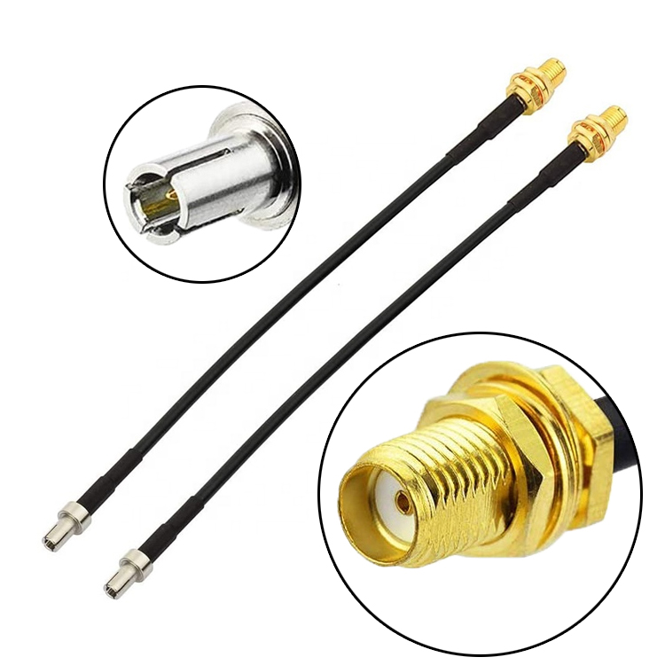 Custom TS9 to SMA Female Connector Antenna Adapter RF Coaxial Cable