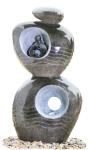 Garden Ball Decoration Resin Water Fountain Fiberglass Rolling Sphere Fountain