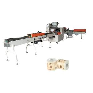 Wholesale Low Price Single Maxi Roll Toilet Paper Kitchen Towel Heat Shrinking Packing Machine from china suppliers