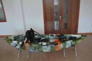 Wholesale LLDPE Touring Battery Powered Kayak , Short Shaft Trolling Motor Kayak Well Balanced from china suppliers