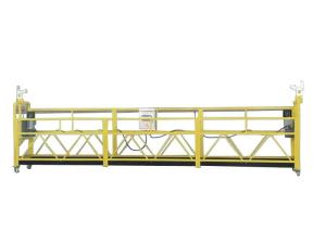 Wholesale Painting steel 6 meters 630kg ZLP630 suspended platform for glass cleaning from china suppliers