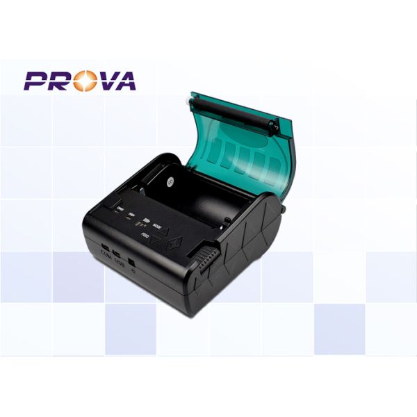 80mm Compact Portable Wireless Printers Bluetooth / USB / RS232 Interface