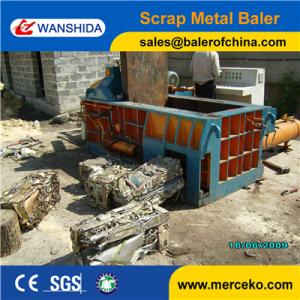 Wholesale Side push out automatic Scrap Metal Baling Press to compress waste stainless steel from china suppliers