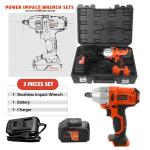 20Volts Adjustable Impact Power Wrench Brushless 4000mAH Li-Lion Electric Wrench