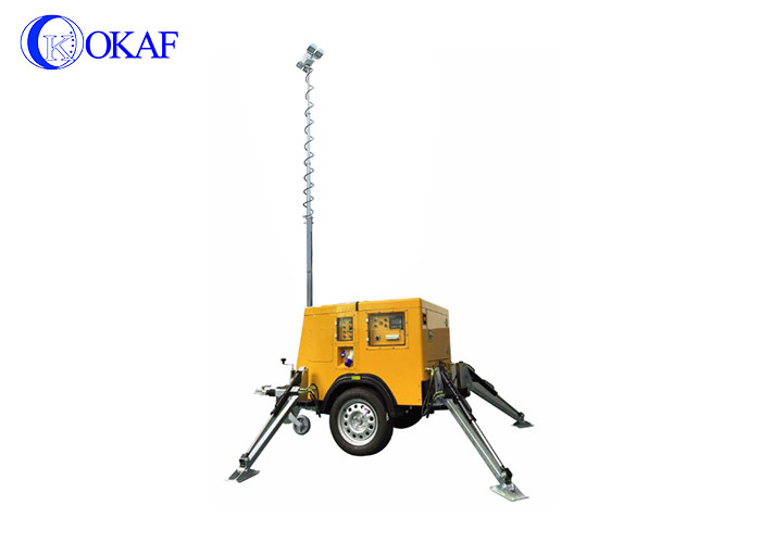 Surveillance / Forensics Mobile Video Surveillance Trailer Fully Customizable