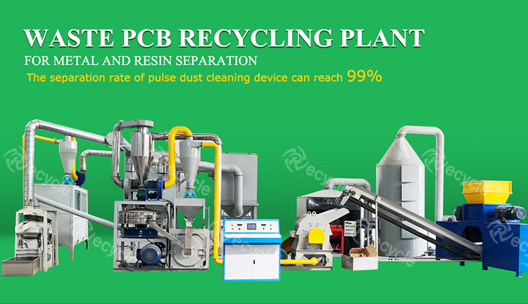 Customized Ewaste Recycling Machine , Electronic Scrap Recycling Machine