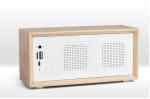 Portable Wood Home Theater Speakers Outdoor Type with 1500mAh Lion - Ion Battery
