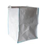 Plastic One Ton PP Bulk Bags 1000KG Jumbo Bags For Salt / Sugar White Color