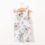 Wholesale Baby Boy Clothes Rompers Cartoon Pattern Cute Koala 100% Cotton