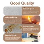 PVC Wood Grain Wall Board 8 Mm Bamboo Wood Fiber Wood Veneer Decoration Wall