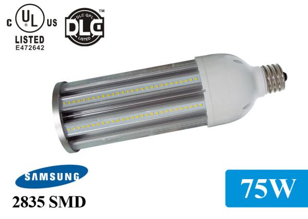 9750lm AC100-300V 50-60Hz A UL Listed 75W Corn LED Lights With 5 Years Warranty