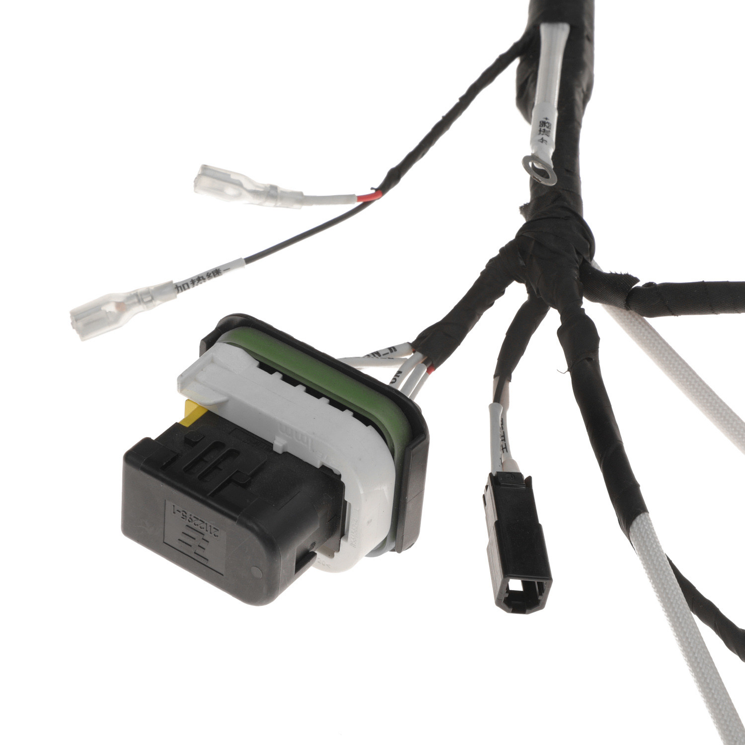 Black Insulated Custom Wire Cable with TPE Jacket PVC Sheath Stranded Conductor