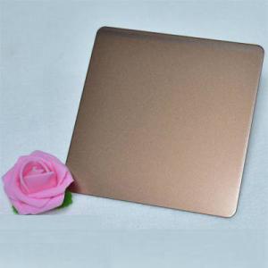 Wholesale 904 904L Colored Stainless Steel Sheet champagne Gold 2mm 3mm from china suppliers