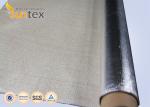 Aluminum Foil Fiberglass Heat Reflective Fabric 0.7mm Removable Insulation