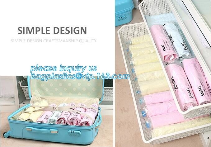 zipper travelling bag, zipper storage pocket, zipper fresh protection package, vacuum storage bags for travel, bagplasti