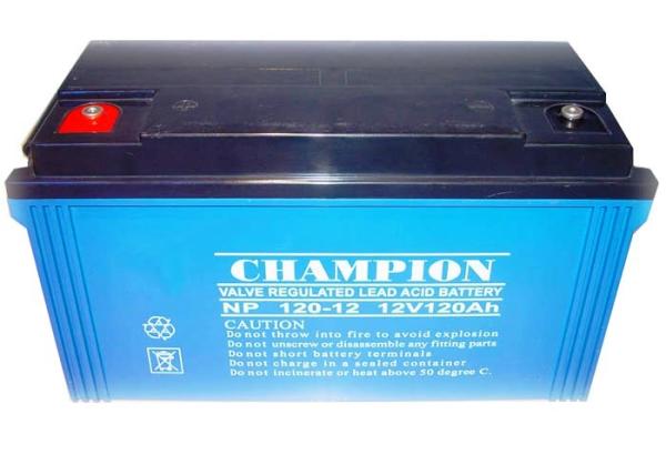 China Champion UPS Battery 12V120Ah NP120-12 Lead Acid AGM Battery VRLA Battery,