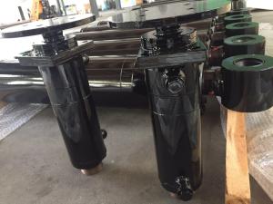 Wholesale Front Flange Welded Hydraulic Cylinders Plunger Type Oil 3000PSI Pressure from china suppliers