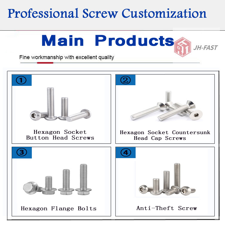 Button Head DIN 7380 SS304 A2-70 Stainless Steel Hex Socket Machine Screw Original